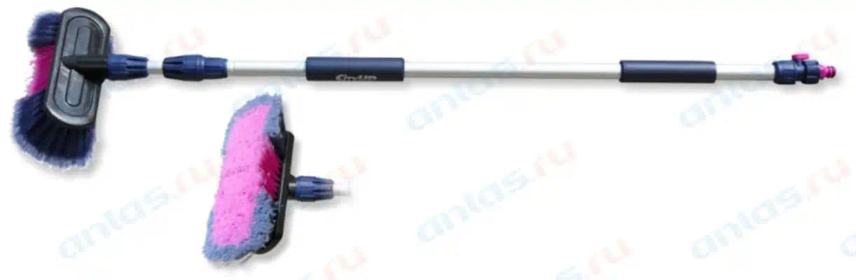 CA611 — Щетка для ытья елескопическая секционная с краном CITYUP